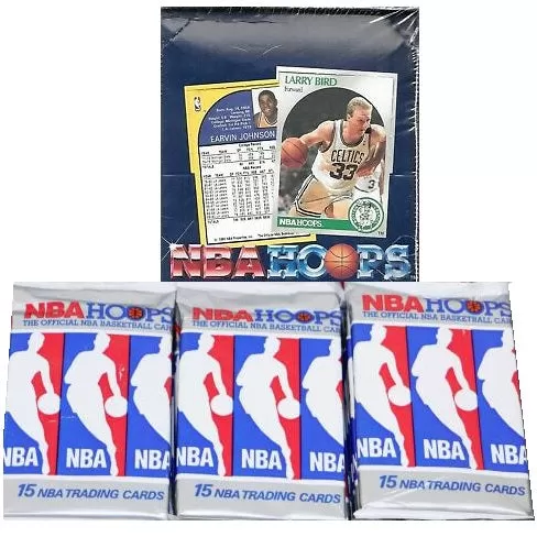 1990 Hoops Series I & 2 Basketball Cards