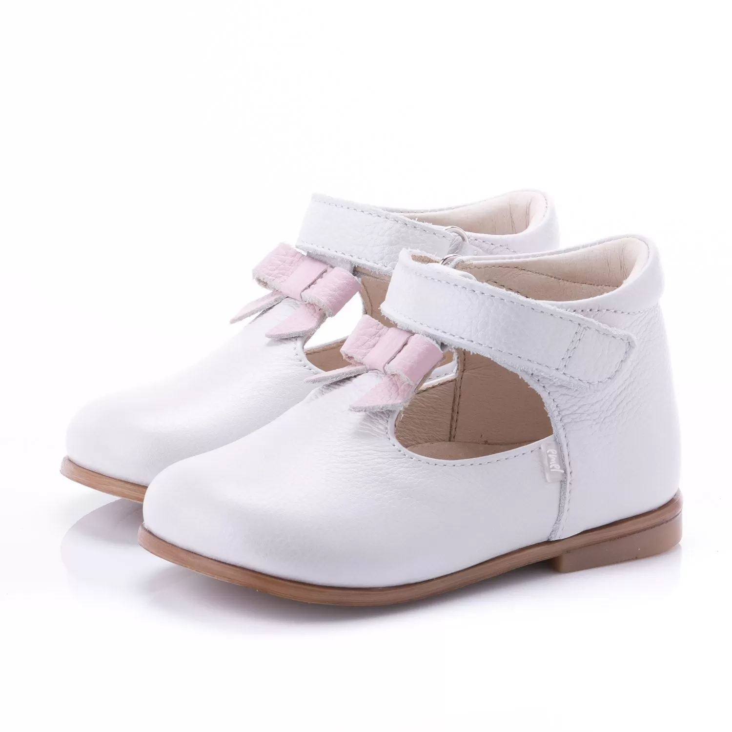 (2385C) Emel balerina - white bow