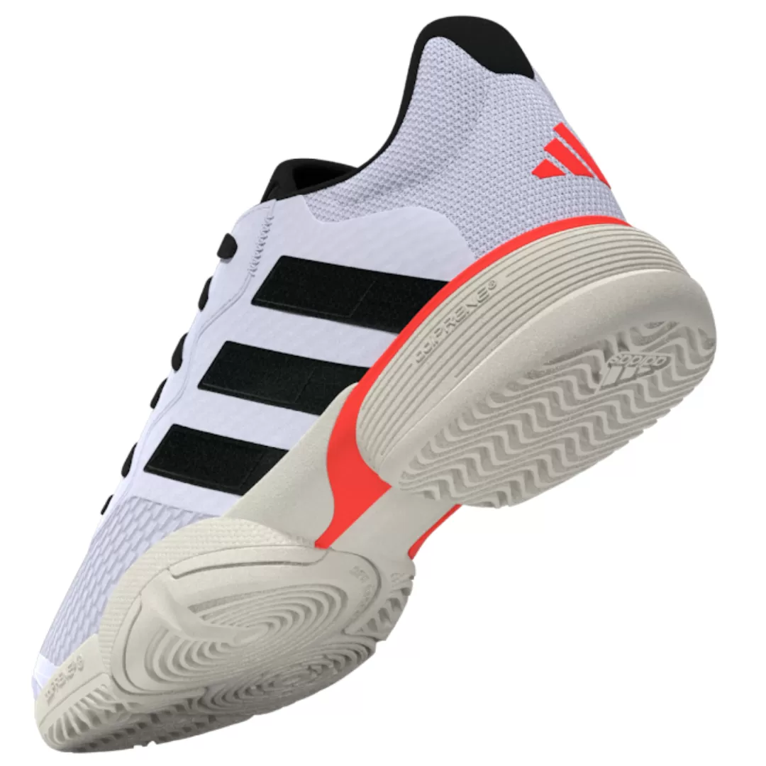 Adidas Barricade Kids Tennis Shoes - Black/White