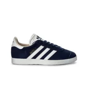 Adidas Gazelle Lace-Up Blue Suede Leather Womens Trainers CQ2187