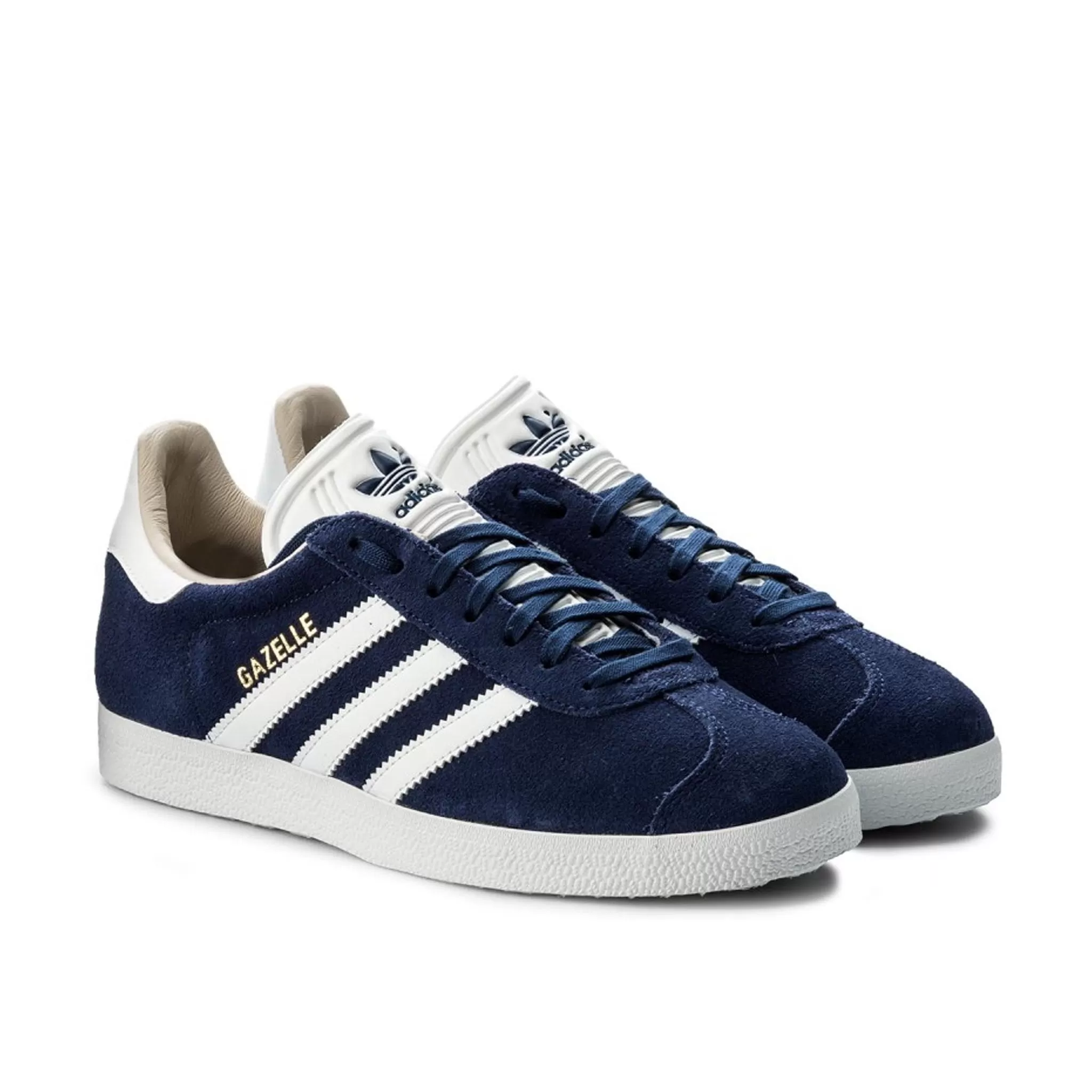 Adidas Gazelle Lace-Up Blue Suede Leather Womens Trainers CQ2187