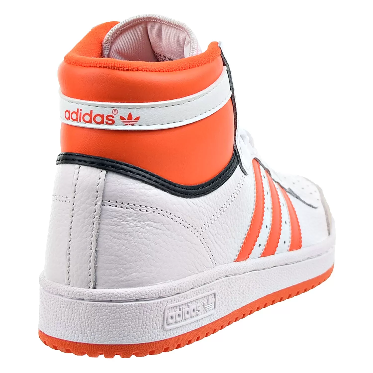 Adidas Top Ten Hi Men's Shoes White-Orange