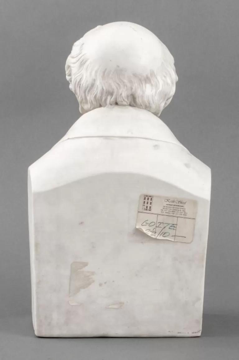 After Joseph Pitts, Parian Bust of F.A. Cox, 1854