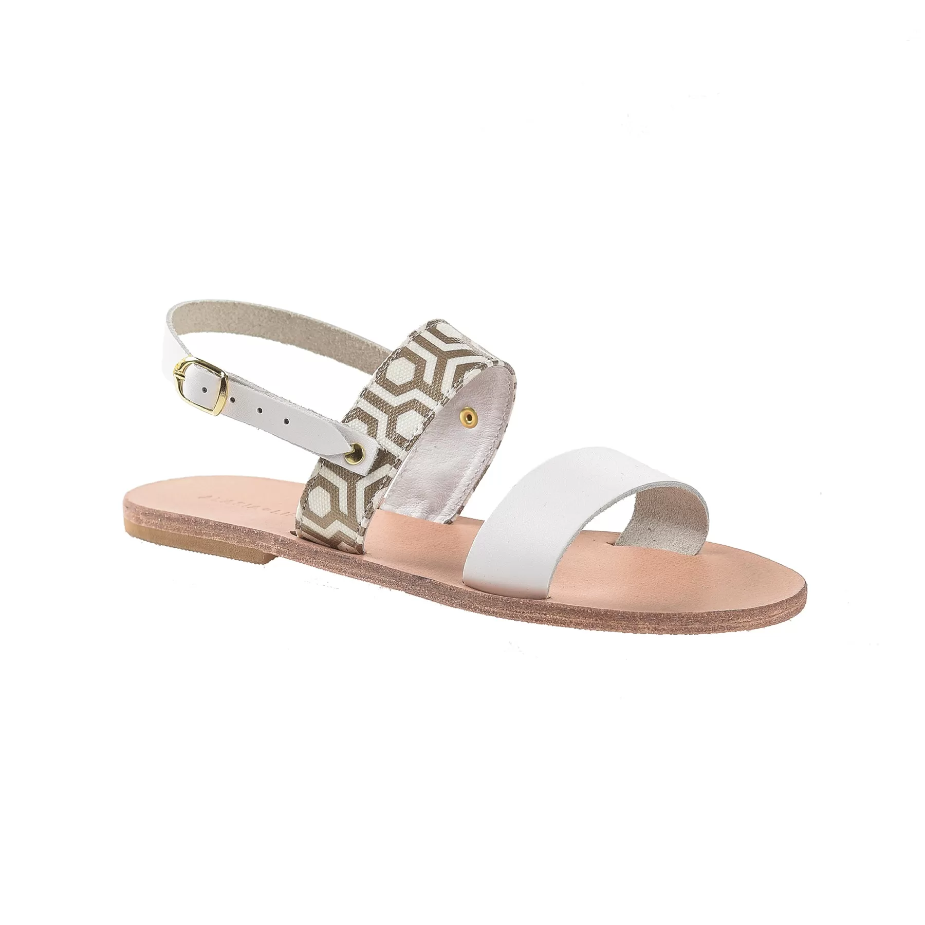 Alasia Lifestyle x MISCHA Plato Sandals - Champagne