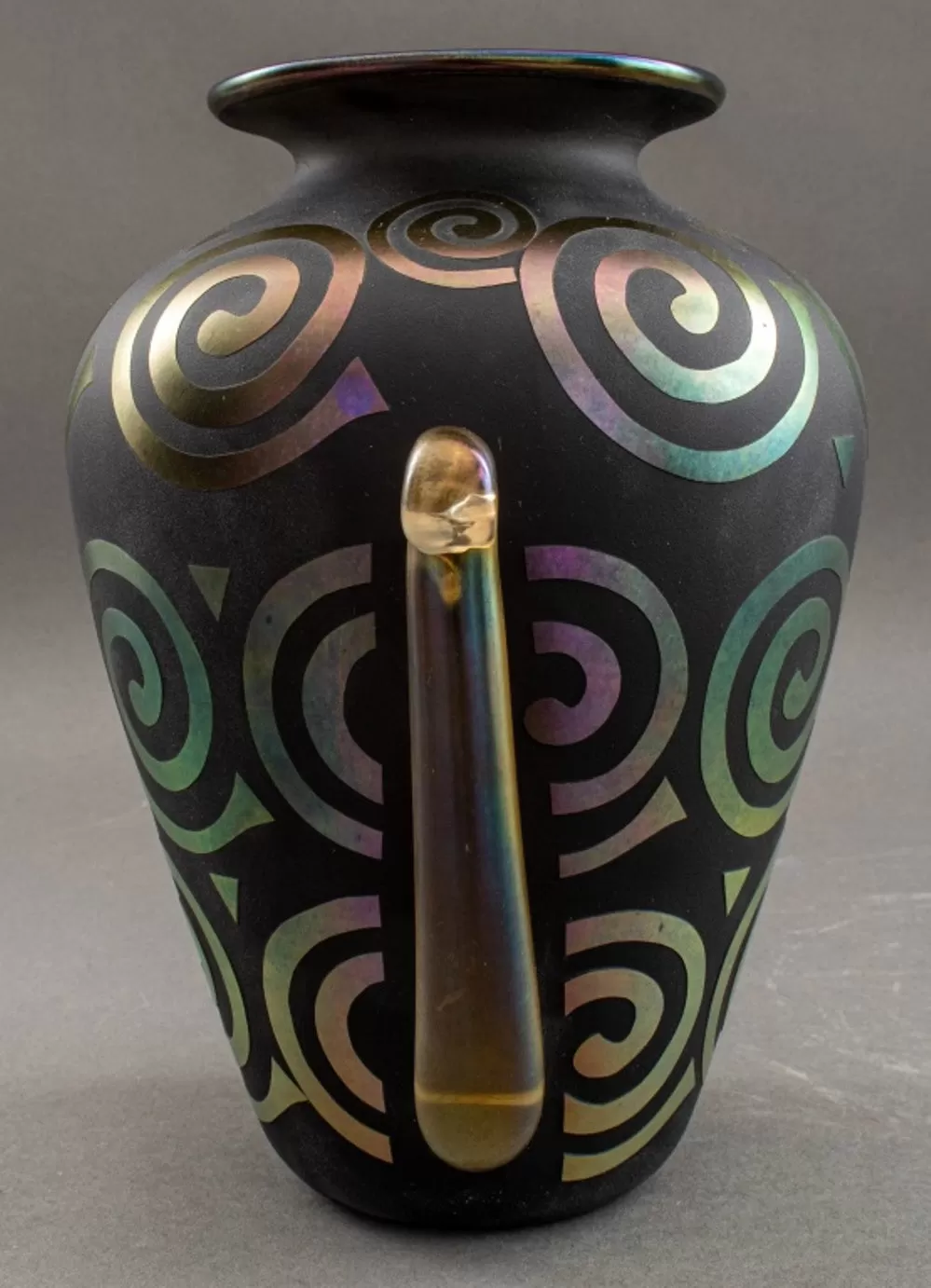 American Art Glass Numbered Edition Vase