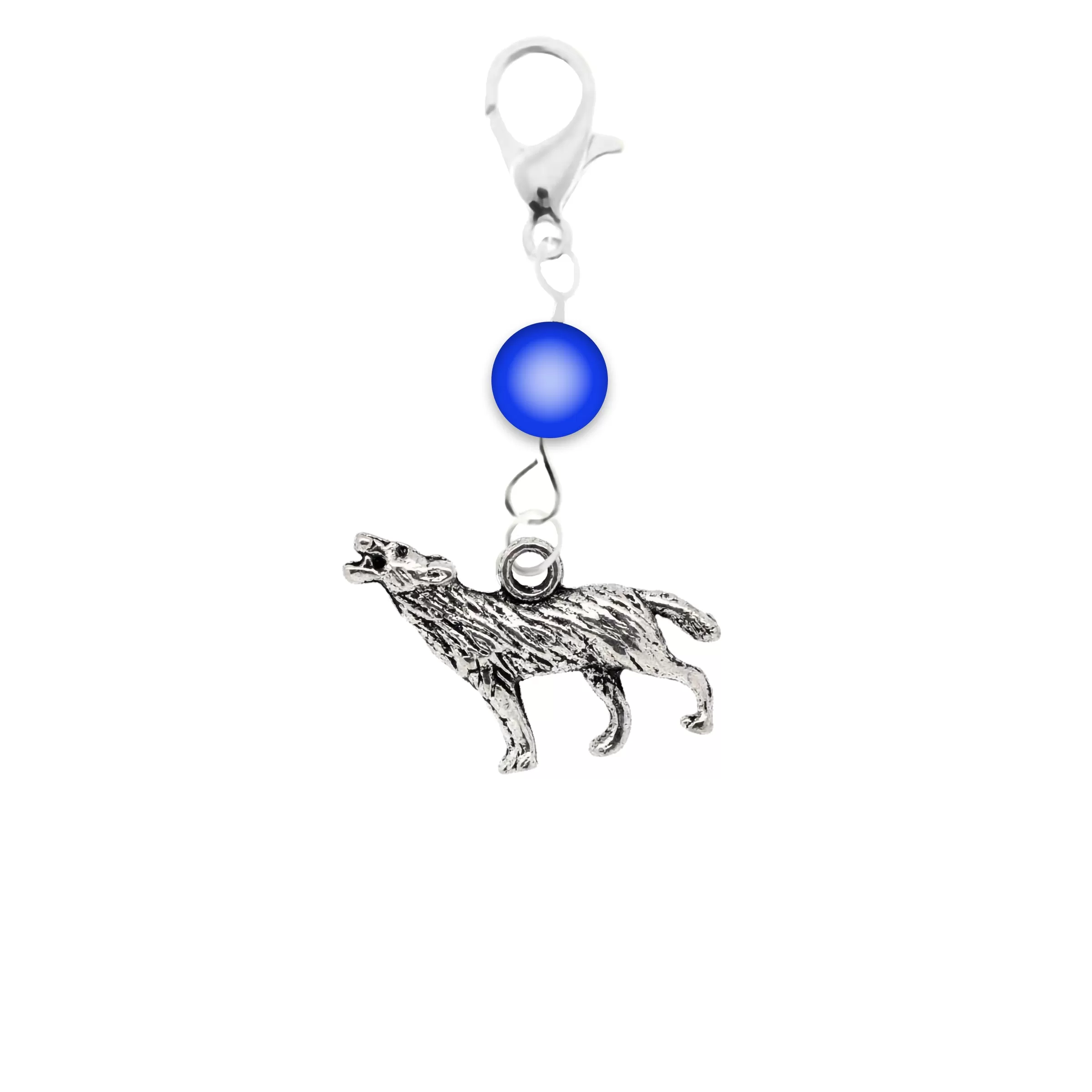 AVBeads Accessory Charm Clips Clip-On Wolf Charm ACC-09317-A2