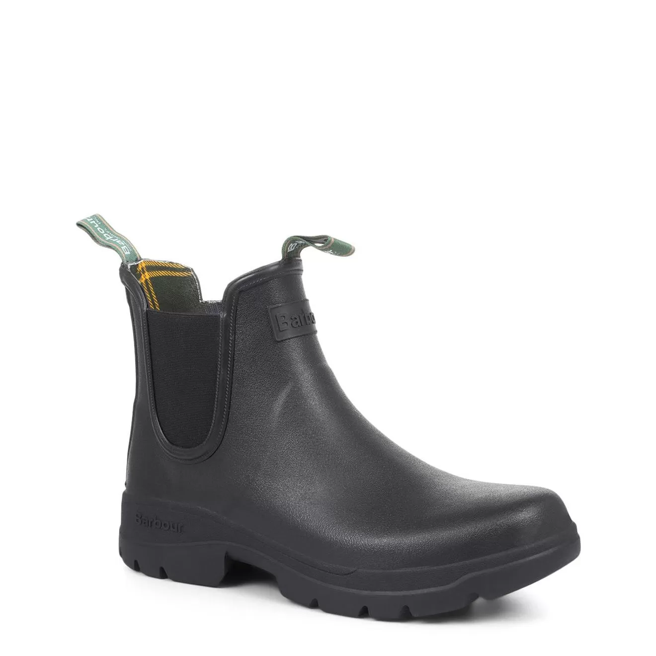 Barbour Fury Chelsea Wellington Boot Black