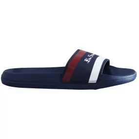 Ben Sherman Sidney Mens Blue Sliders