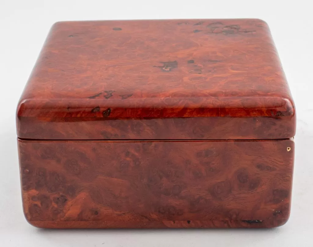 Bird's Eye Maple Burl Wood Box