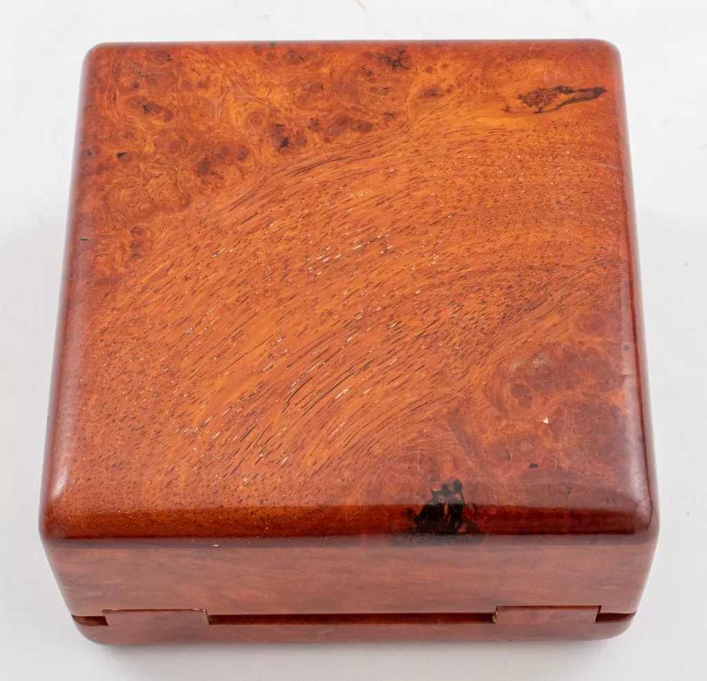 Bird's Eye Maple Burl Wood Box