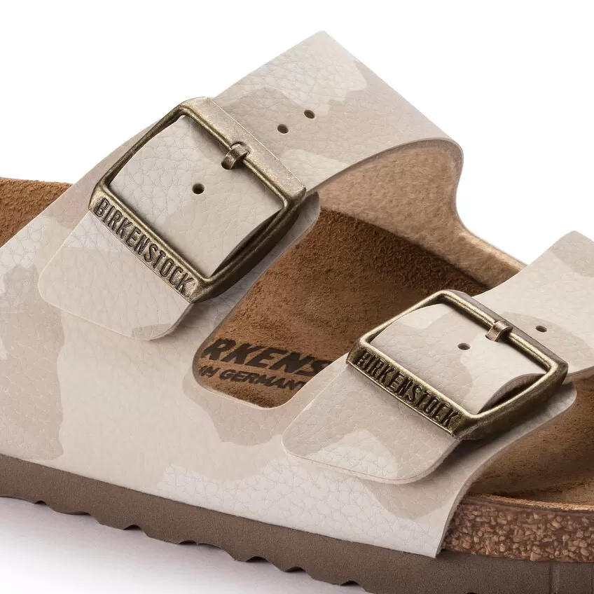 Birkenstock Women's Arizona - Desert Soil Camo Sand Birko-Flor