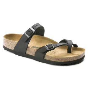 Birkenstock Women's Mayari - Black Oiled Leather