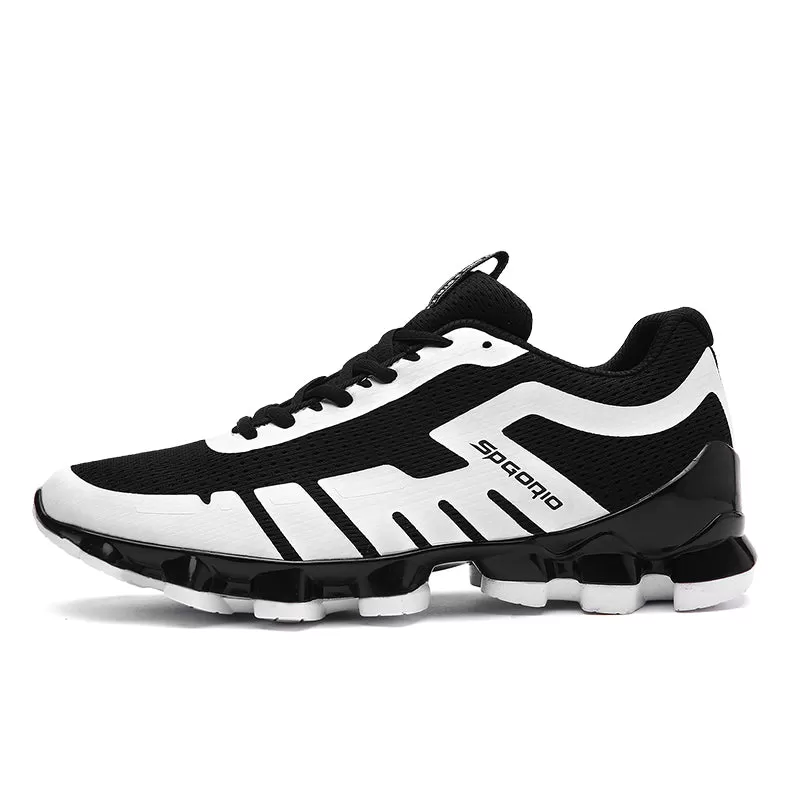 Black Tens Sport Sneakers Cushion Spring Shoes Breathable Blade