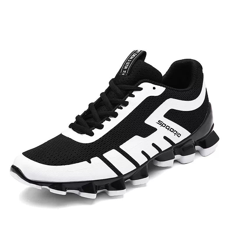 Black Tens Sport Sneakers Cushion Spring Shoes Breathable Blade