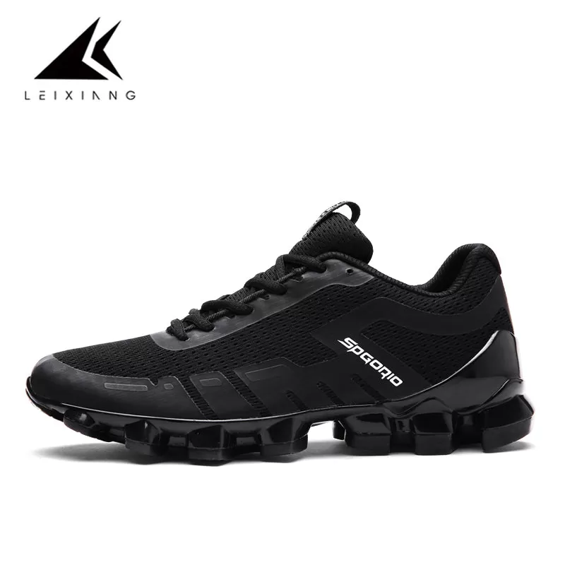 Black Tens Sport Sneakers Cushion Spring Shoes Breathable Blade