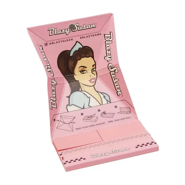 Blazy Susan Pink Deluxe Rolling Kit  1-1/4″ Box of 20