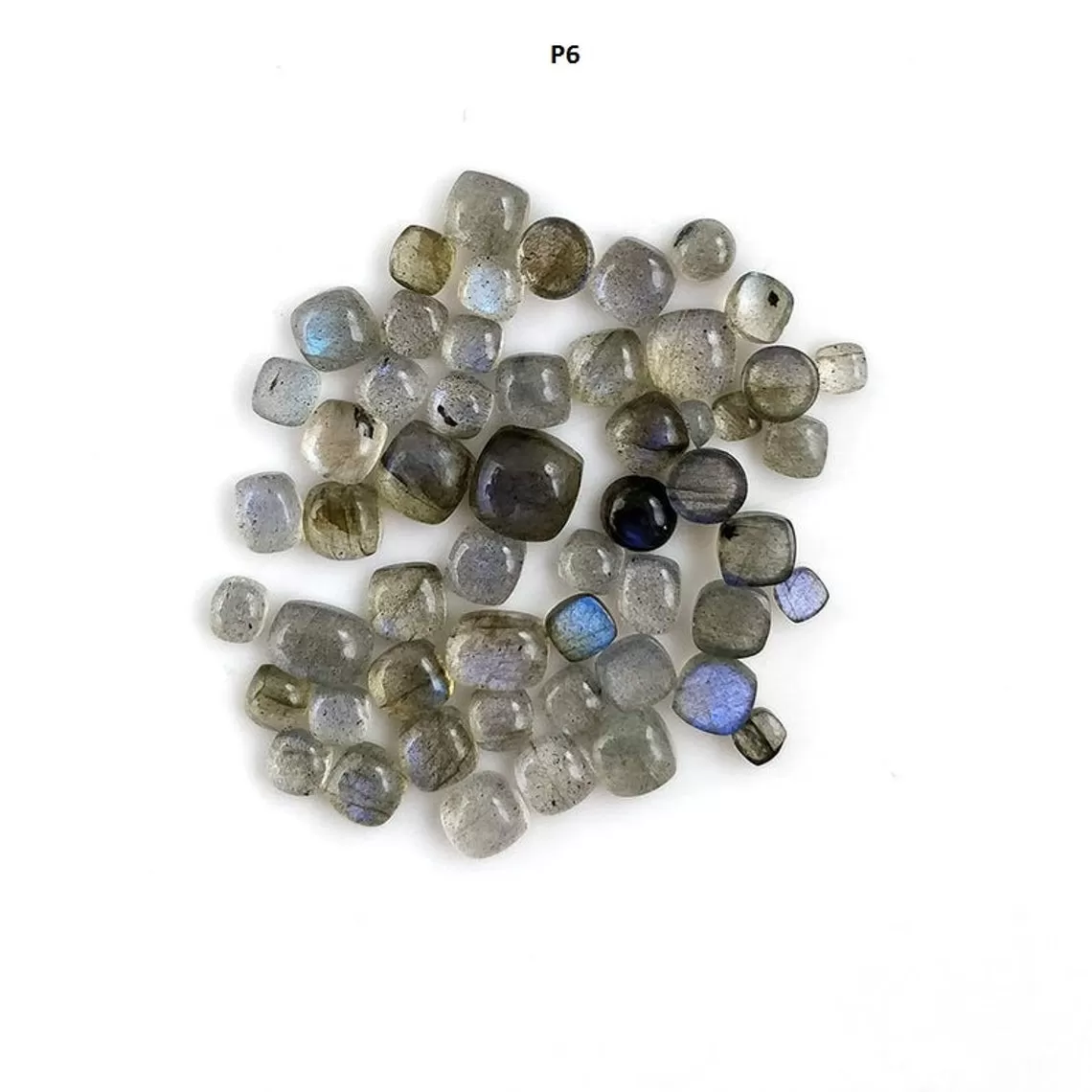 BLUE LABRADORITE Gemstone Cabochon : Natural Untreated Unheated Labradorite Gemstone Round Pear Cushion Shapes Cabochon Lots For Jewelry