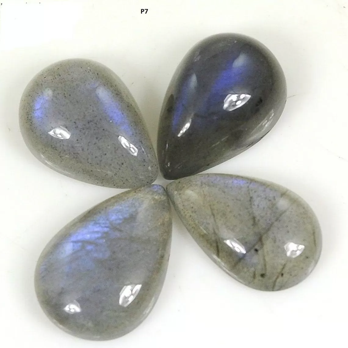 BLUE LABRADORITE Gemstone Cabochon : Natural Untreated Unheated Labradorite Gemstone Round Pear Cushion Shapes Cabochon Lots For Jewelry