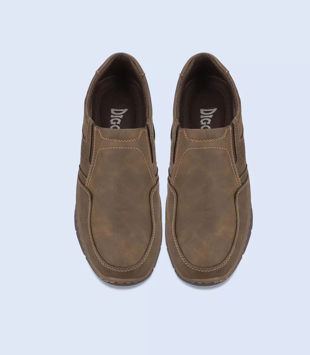 BM4431-KHAKI-Men Life Style Shoes