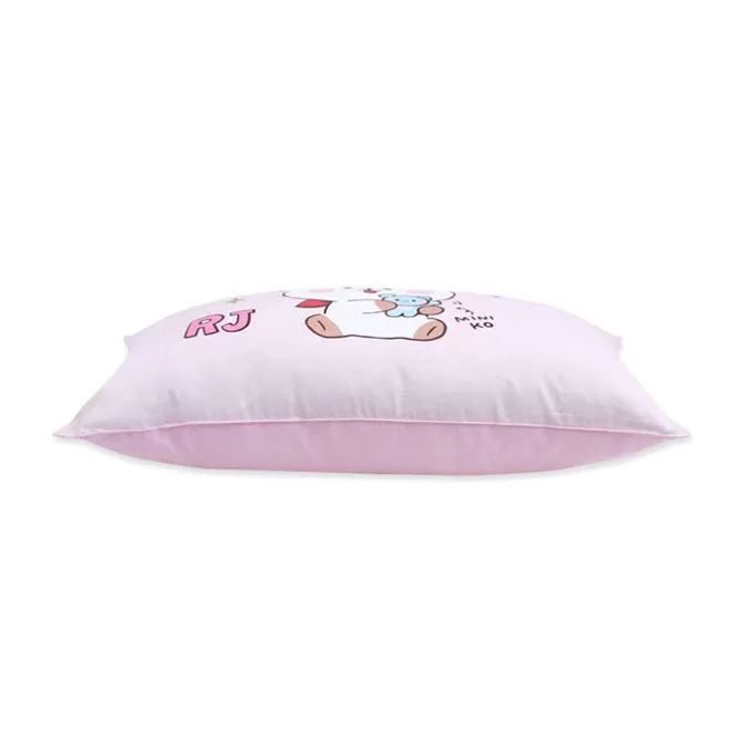 BT21 Little Buddy Pillow Covers Bangtan Boys BTS Cushion Cases 100% Cotton Kpop Home Decor Bedroom Naradeco Line Freinds