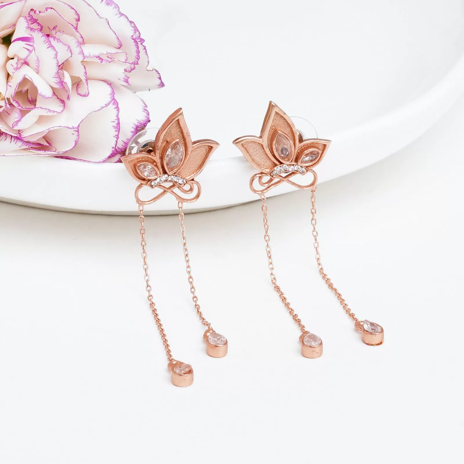 Celastrina Rosegold Earring