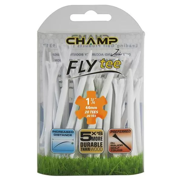 Champ Fly Tees 1.75 20 Count Packs