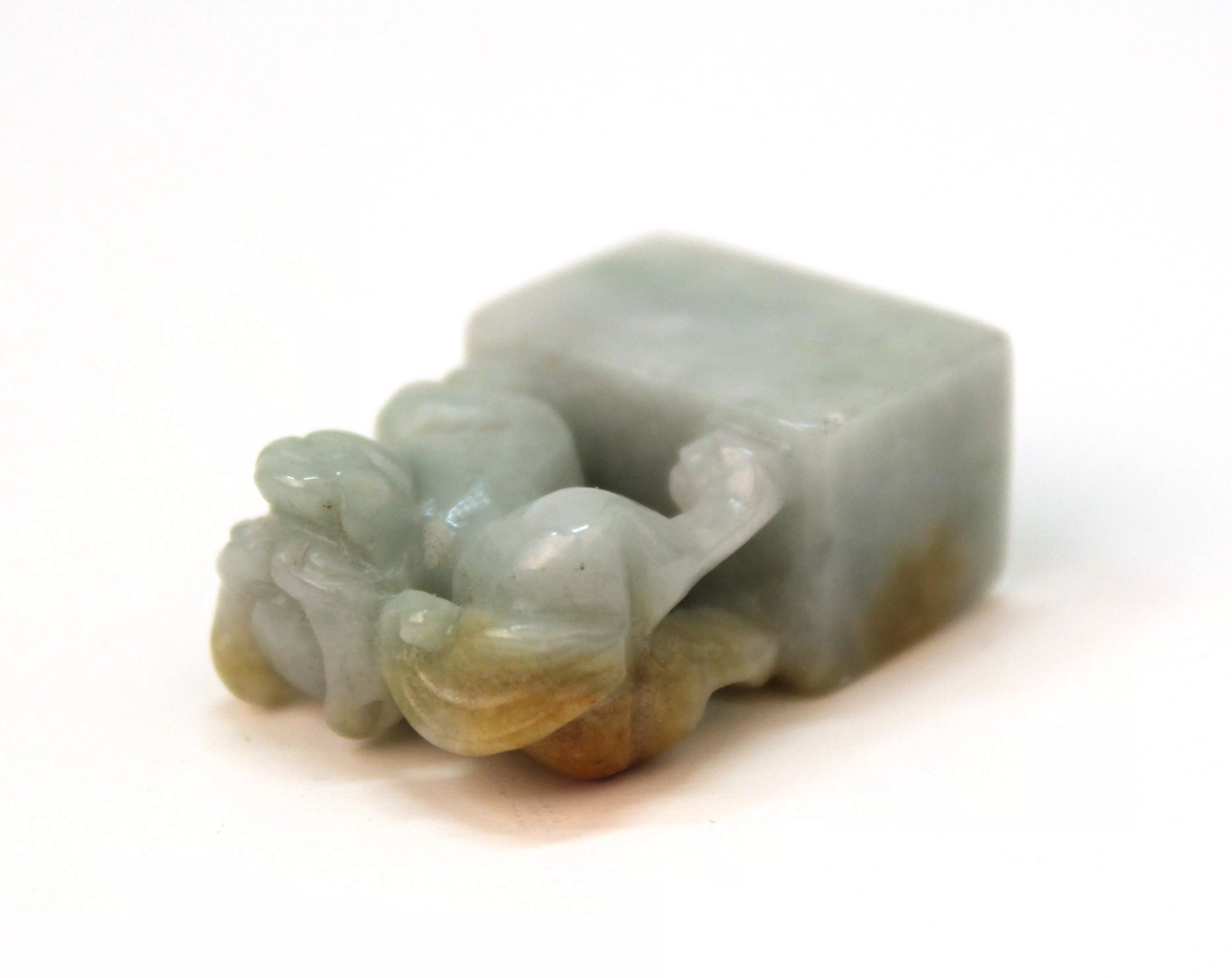 Chinese Jade Chop Seal with Foo Dog