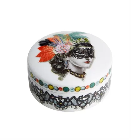 Christian Lacroix Small Round Box