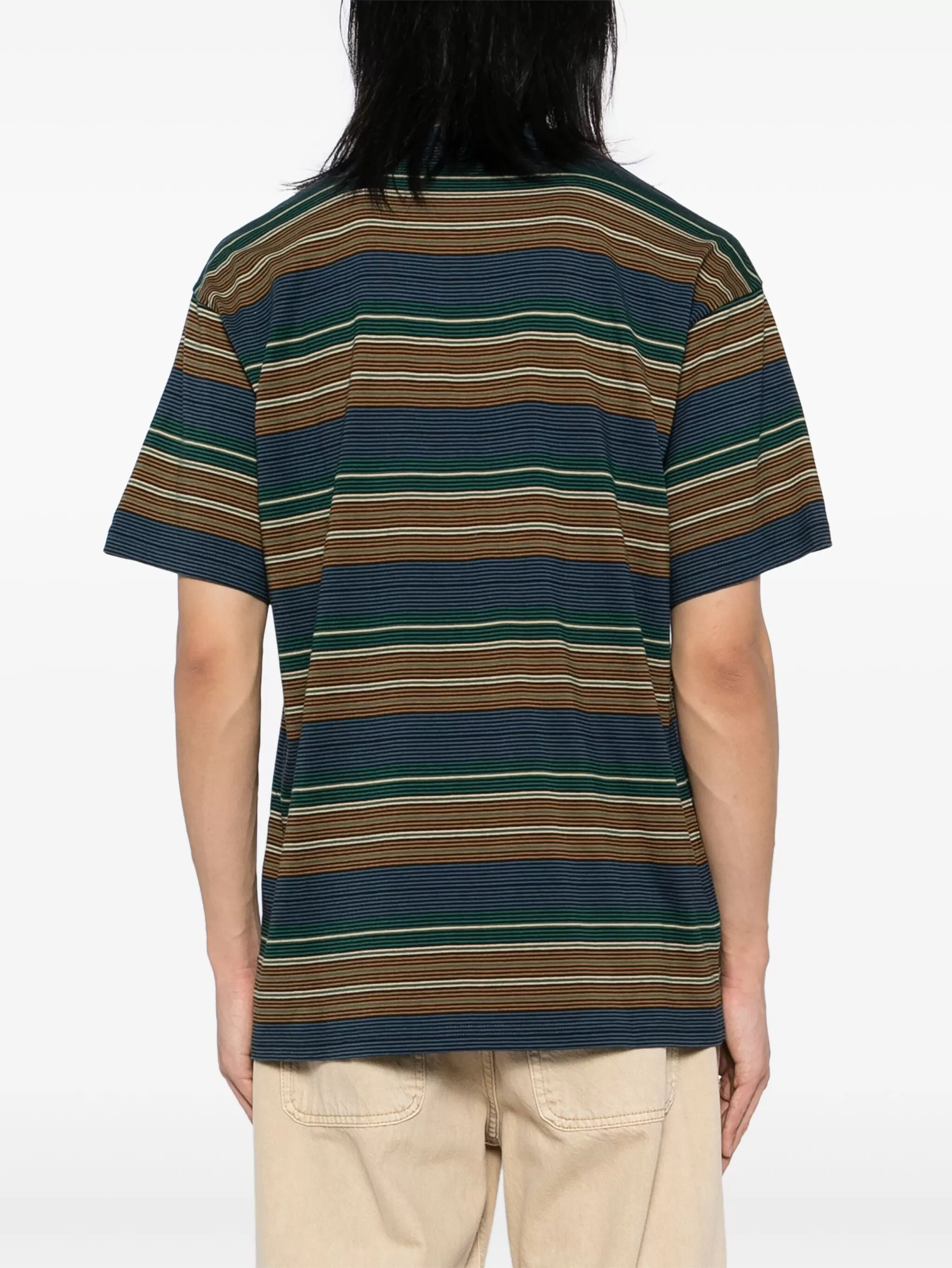 COBY STRIPED DESIGN RELAXED FIT S/S T-SHIRT