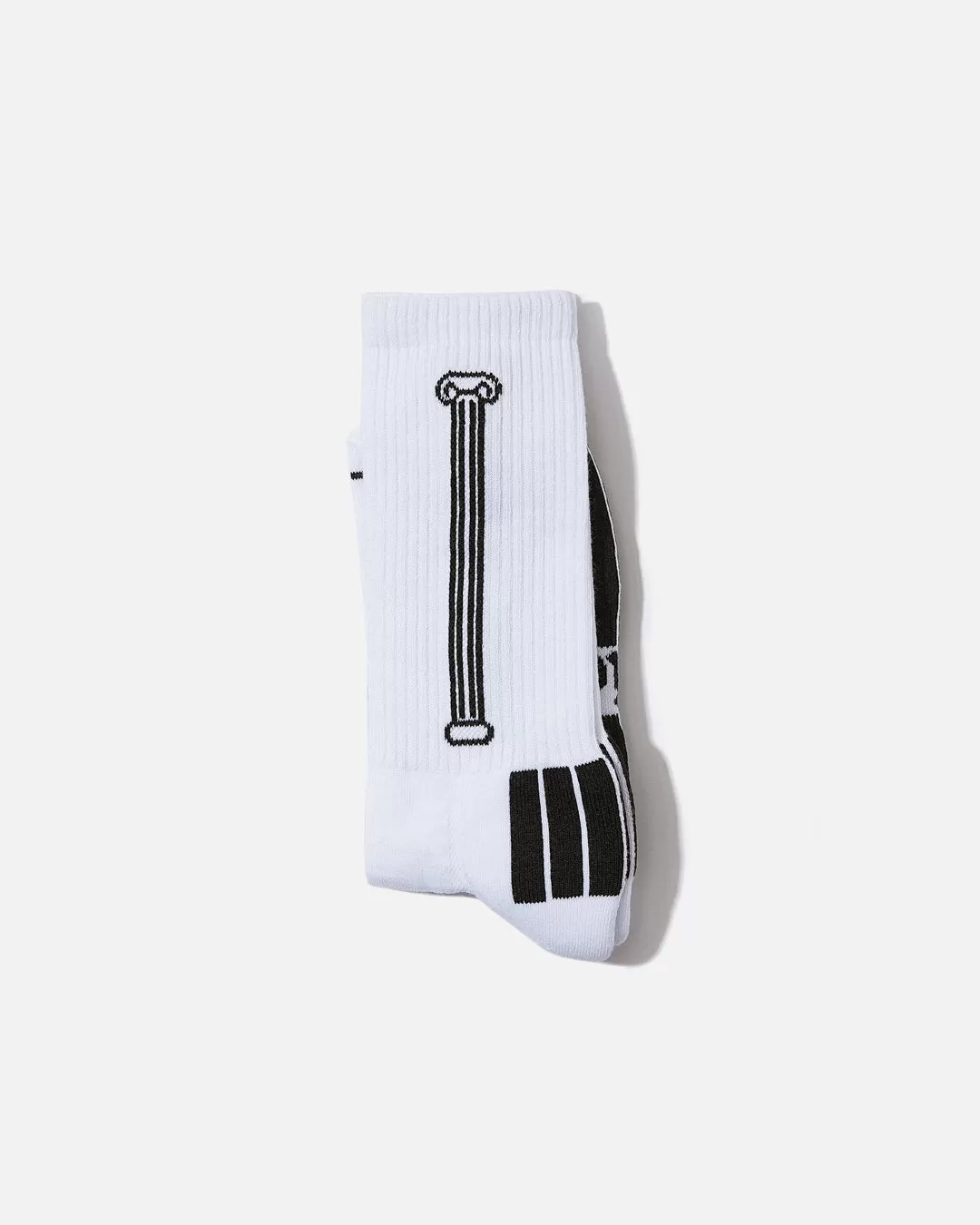 Column Socks - White