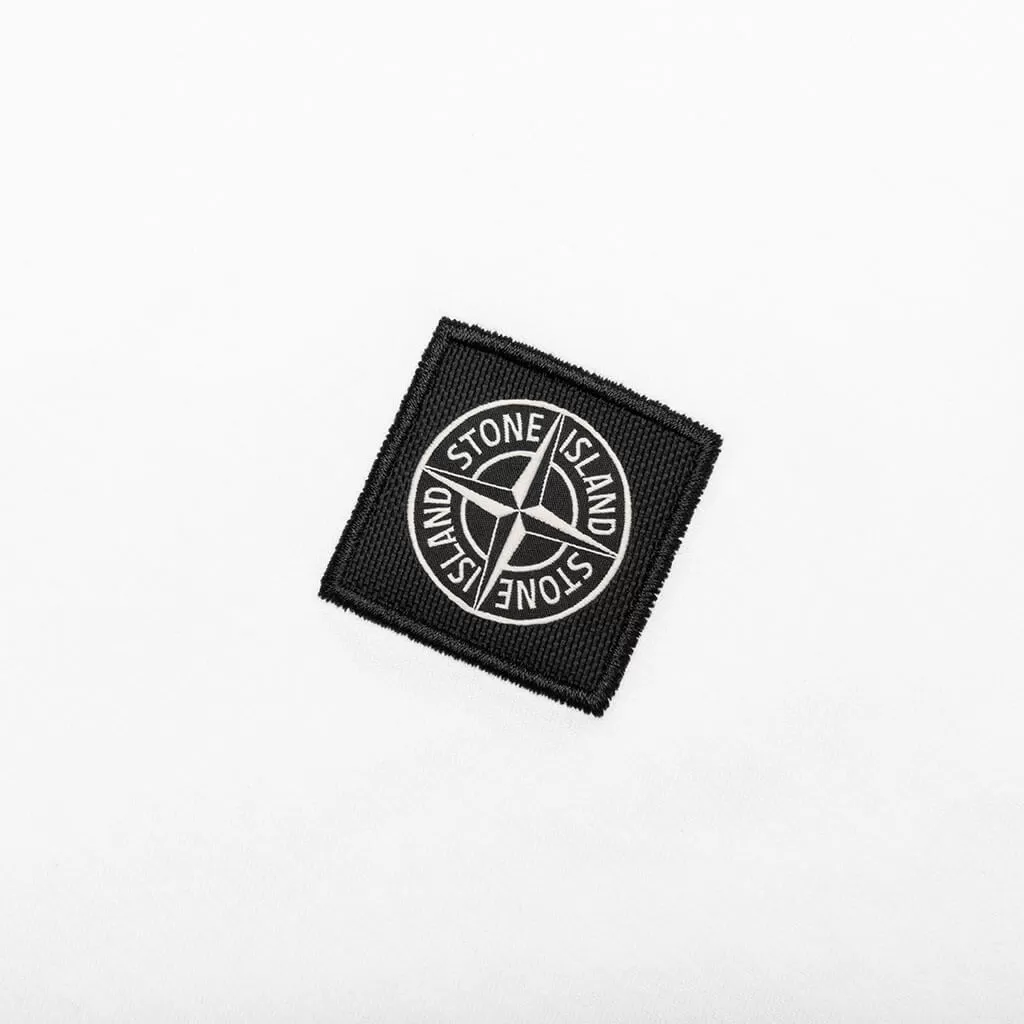 Compass Patch Logo S/S T-Shirt - White