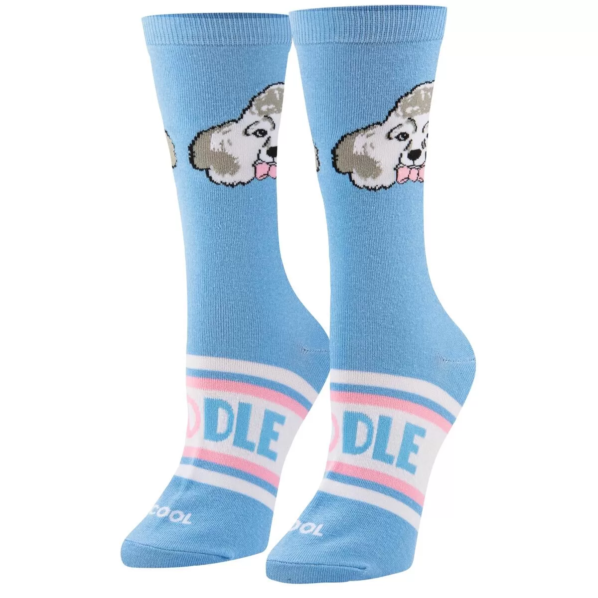 Cool Socks Poodle Crew Socks