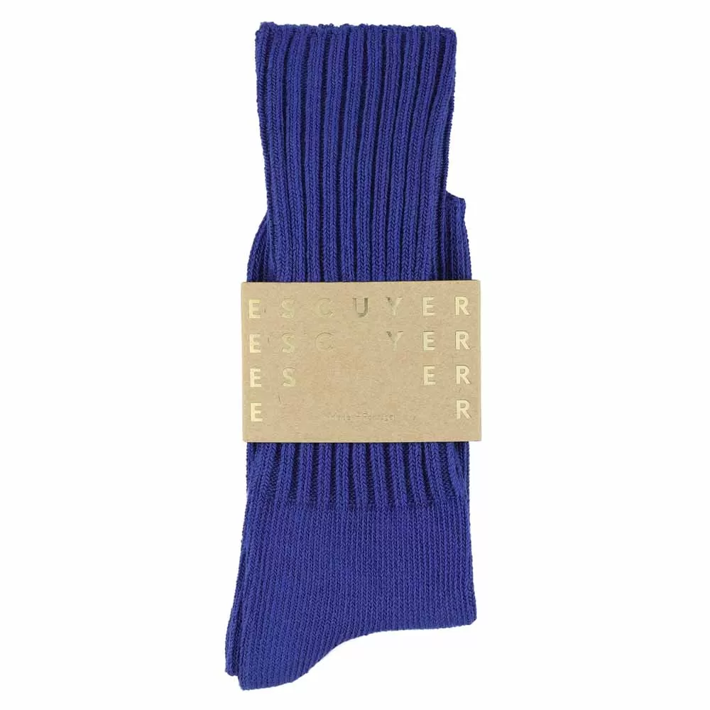 Crew Socks - Bright Blue