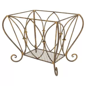 Decorative Wire Magazine Holder