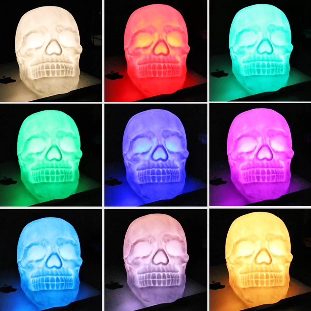 Doom Skull RGB LED Night Light