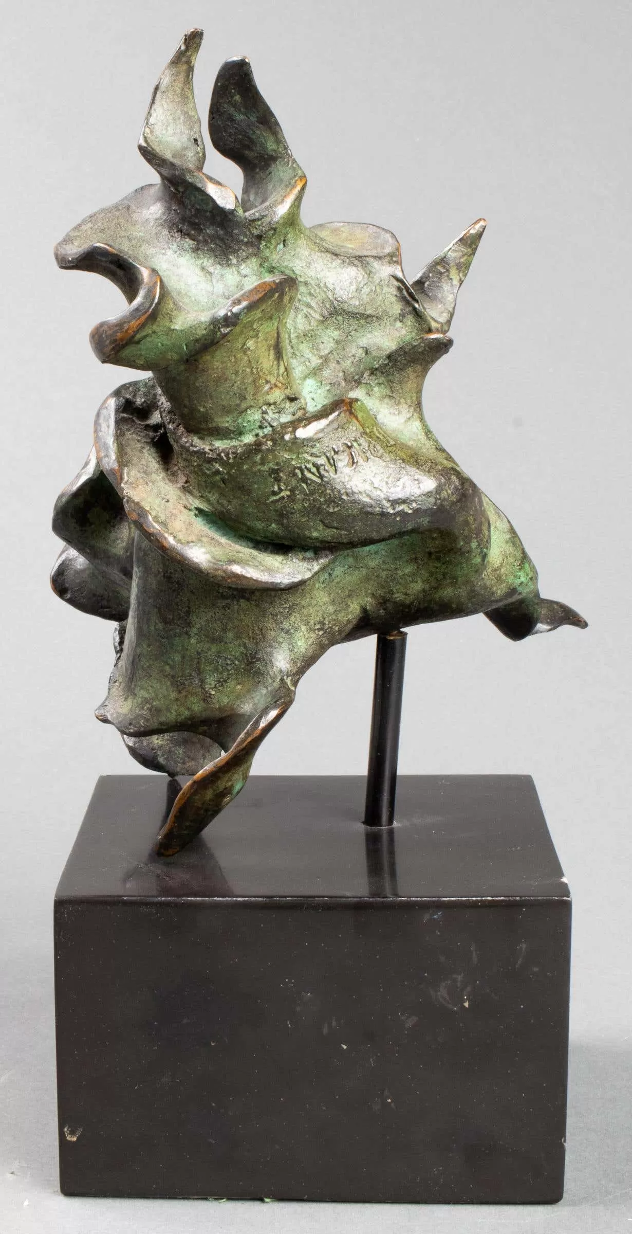 Elayne Fabrikant "Bronze Twist" Modern Sculpture