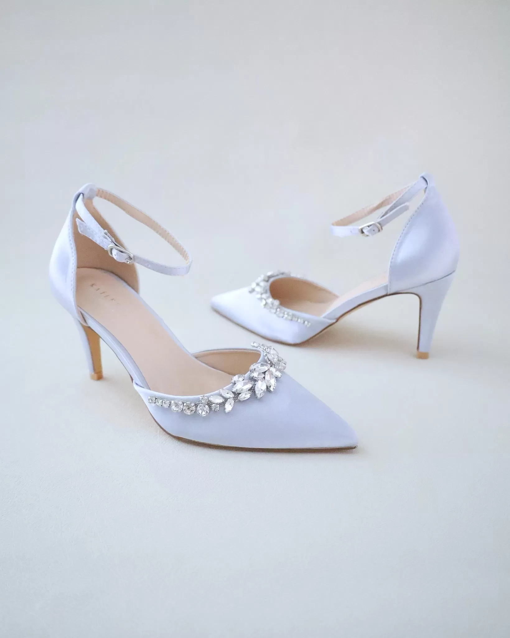 Evening Heels with Marquise Rhinestones