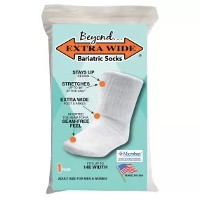 Extra Wide Bariatric Sock  (2PK)