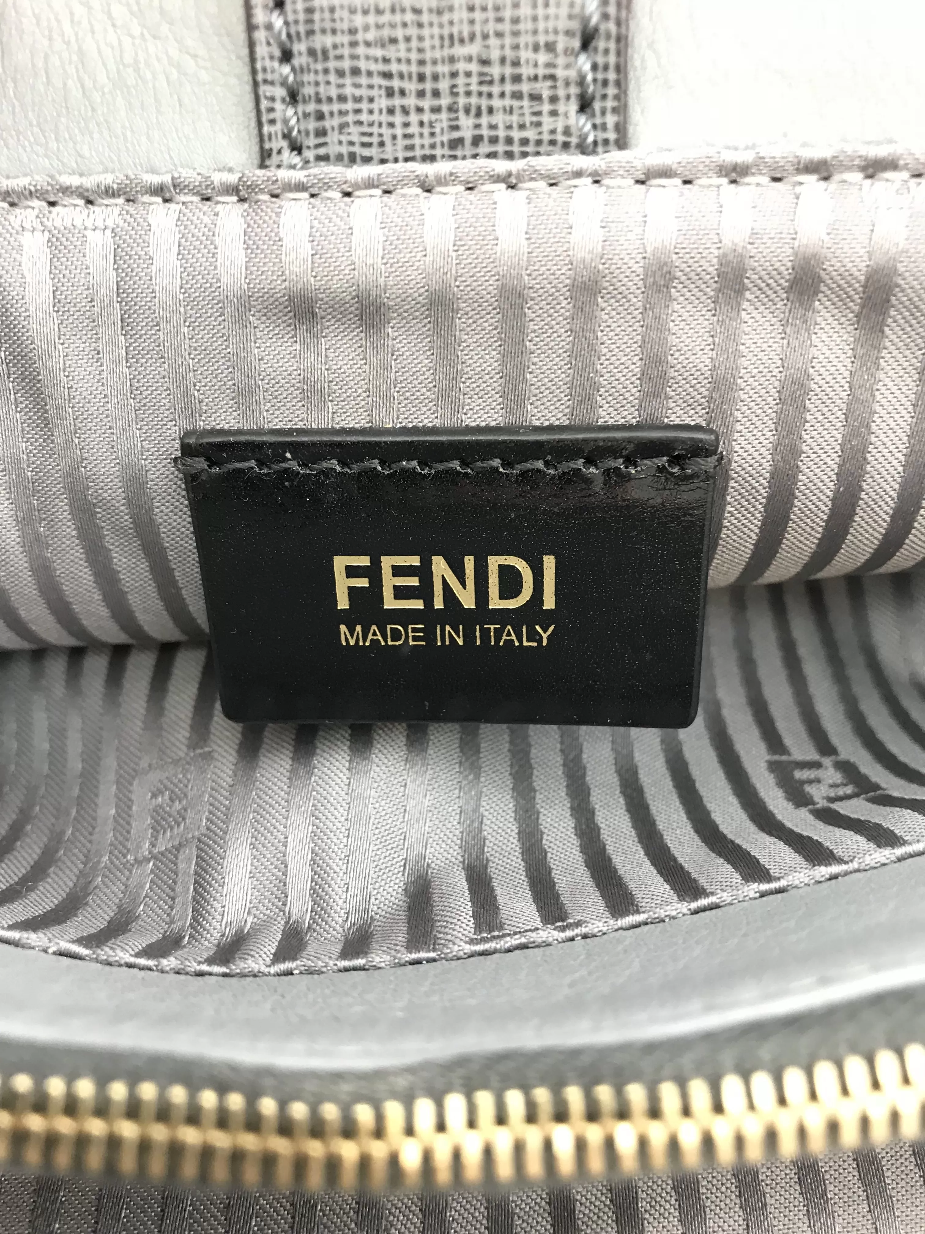 Fendi Vitello Elite Petite 2Jours Tote Bag