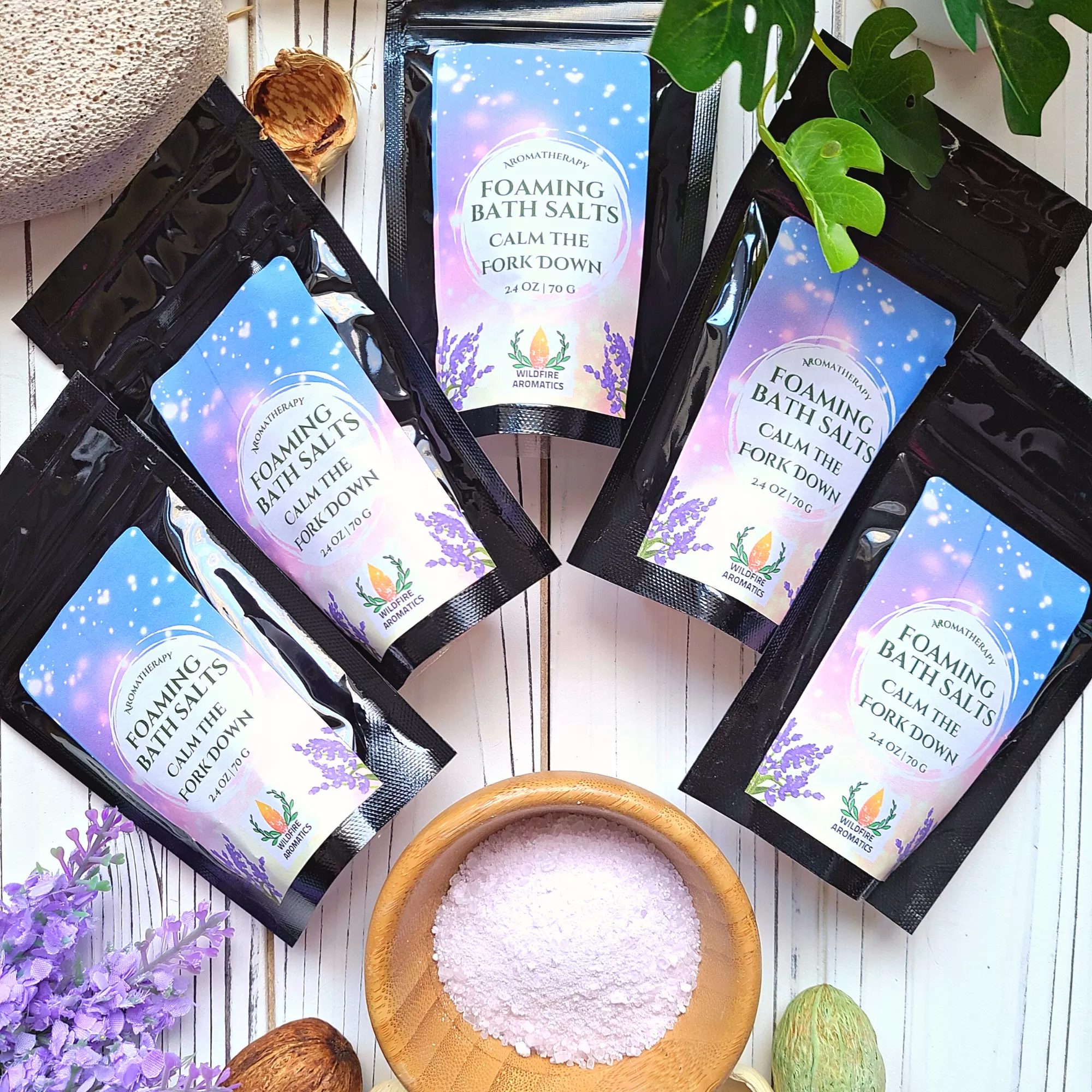 Foaming Bath Salts