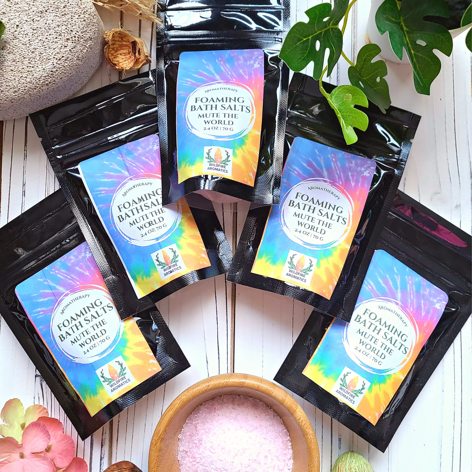 Foaming Bath Salts