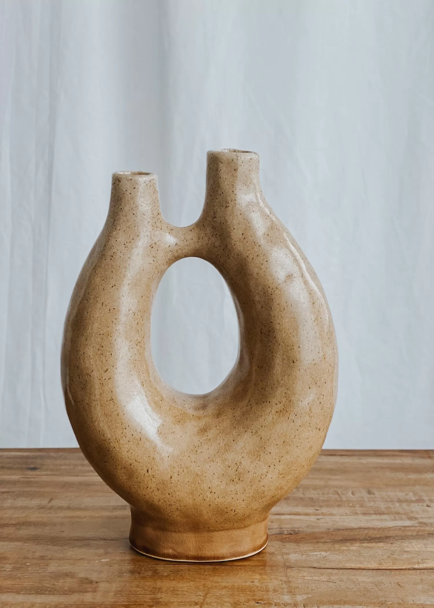 Formation Vase in Peach