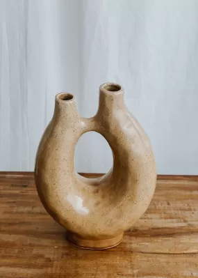 Formation Vase in Peach