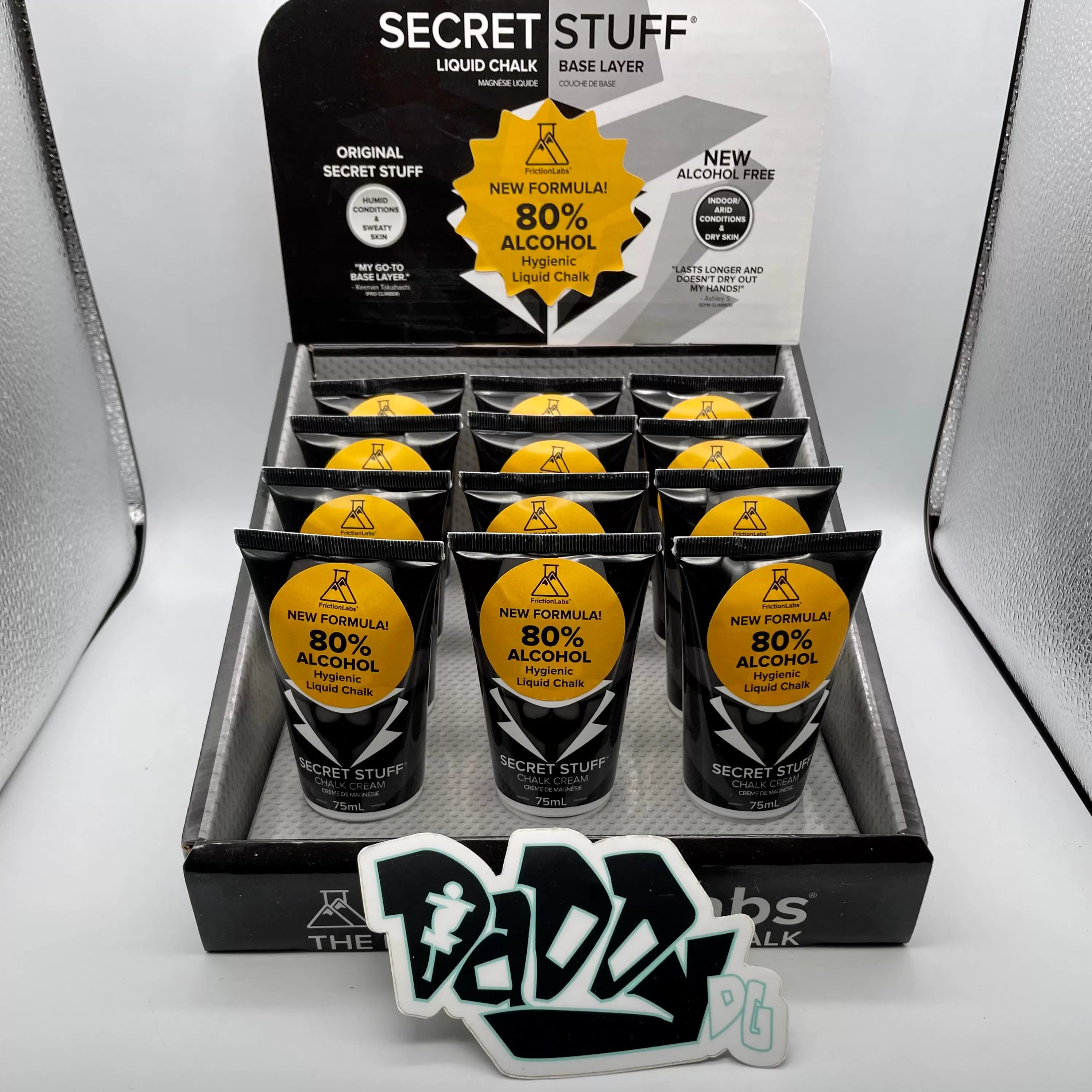 FrictionLabs Secret Stuff Hygienic - 80% Alcohol Liquid Chalk