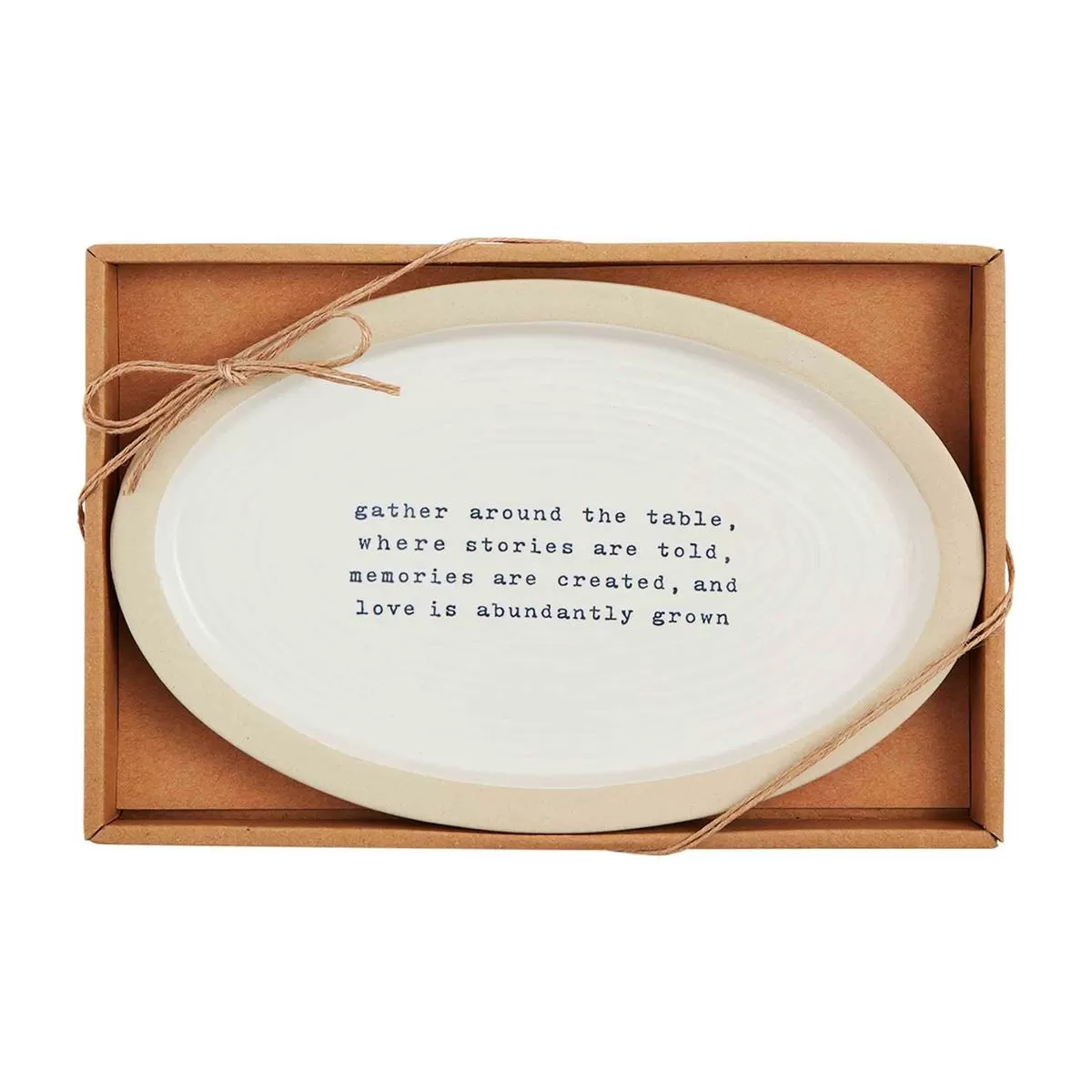 Gather Farm Sentiment Plate