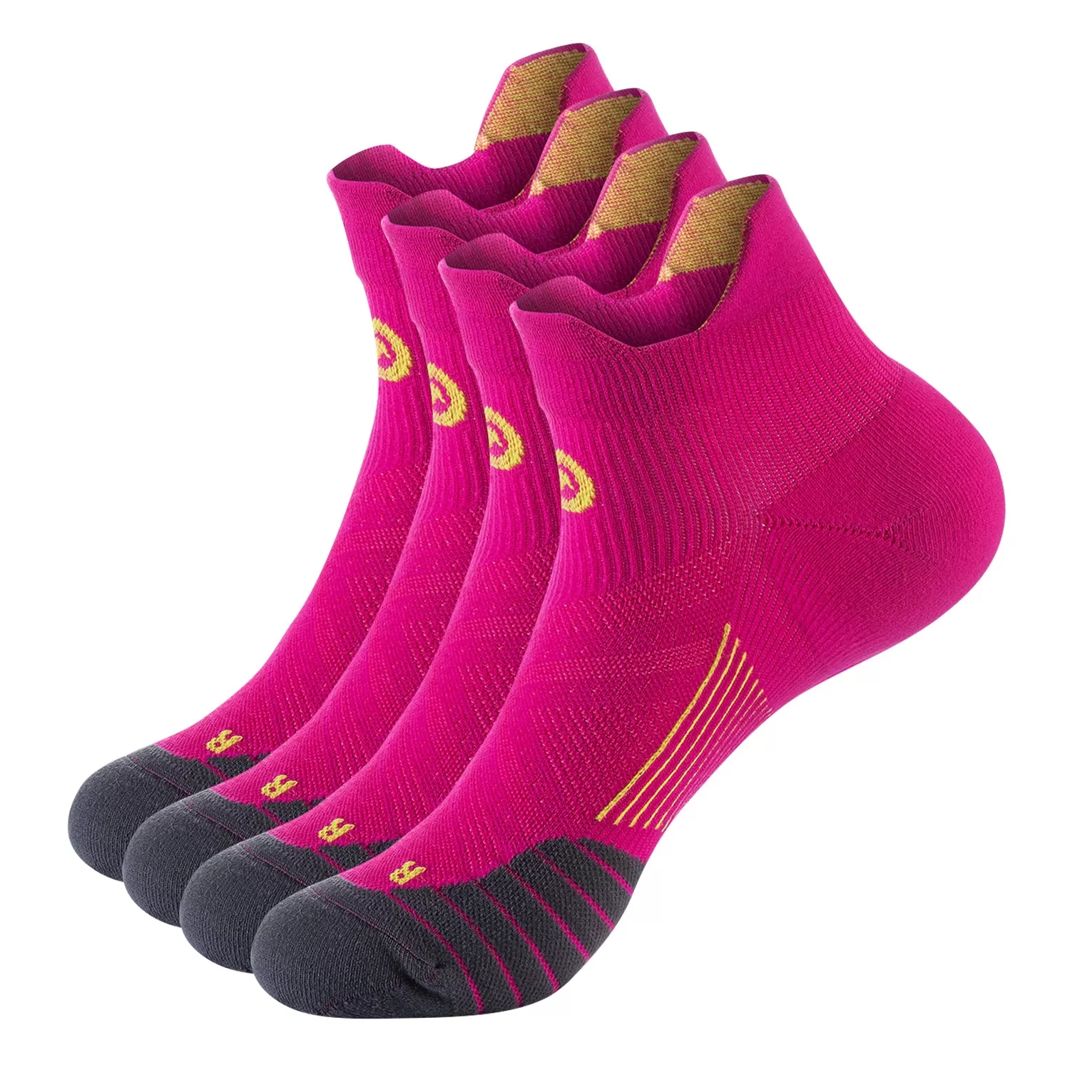 GECKOMAN x PAPLUS Ankle Compression Running Sock 2-Pairs