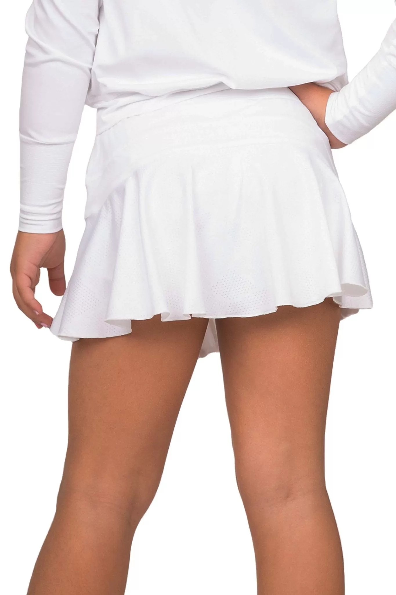 Girl's Skort - White Racquet - Sale