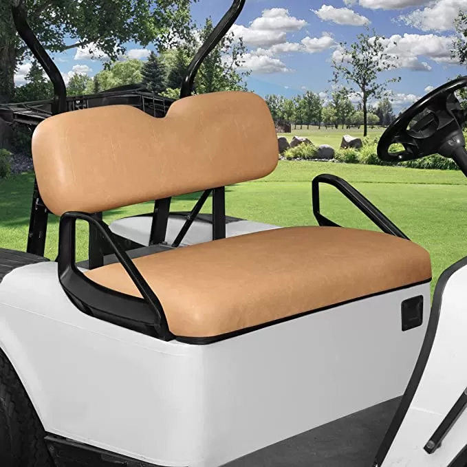 Golf Cart Front Cushion and Seat Back Replacement Kit for EZGO TXT - 10L0L