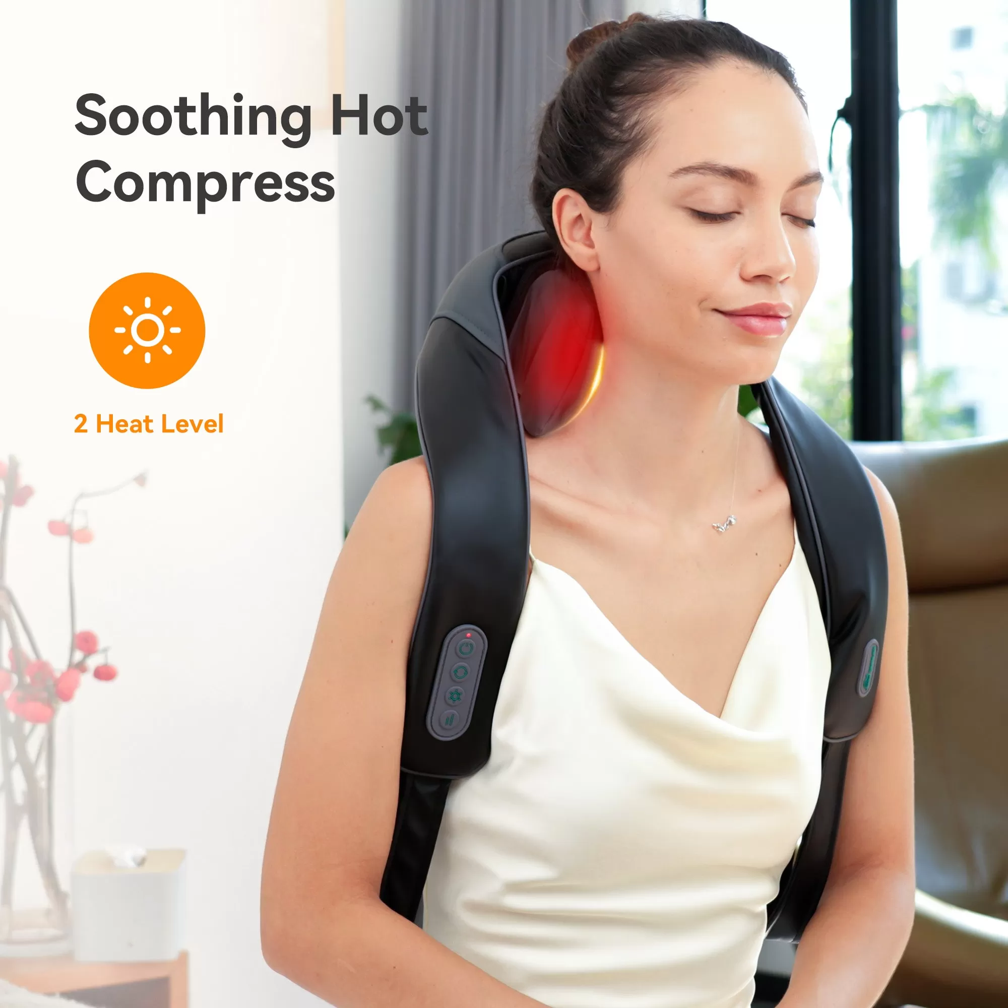 Handheld Wireless Neck & Back Massager- SL-681