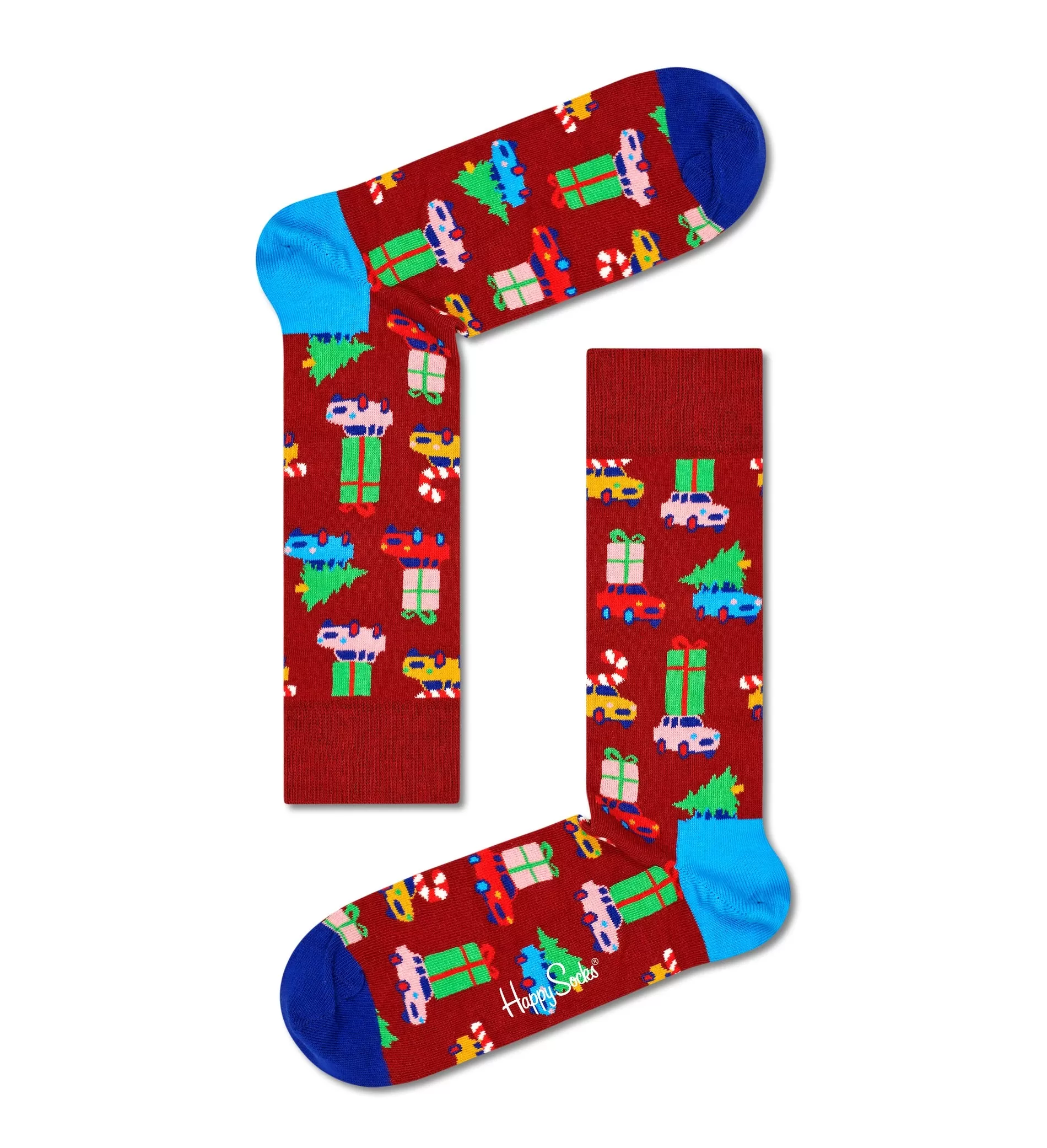 Happy Socks 'Hoilday Vibes' Crew Socks Gift Set (4-Pairs)